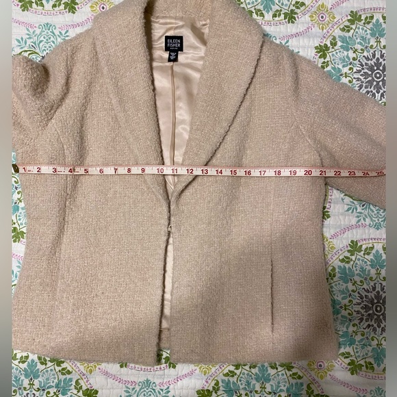 Eileen Fisher Boucle Wool Jacket - Picture 5 of 10